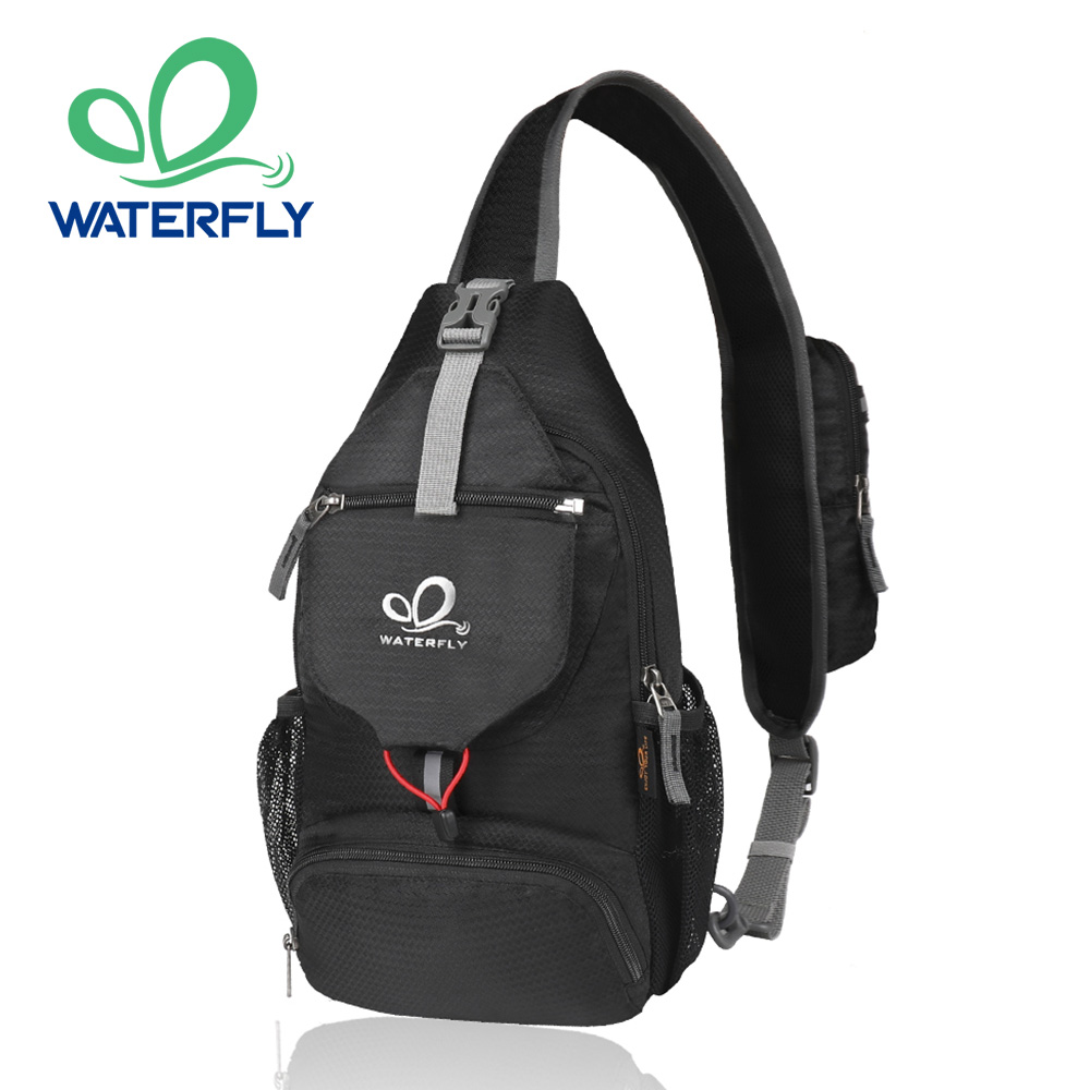 Canvas Backpack Casual - Borsa da petto WATERFLY Borsa a