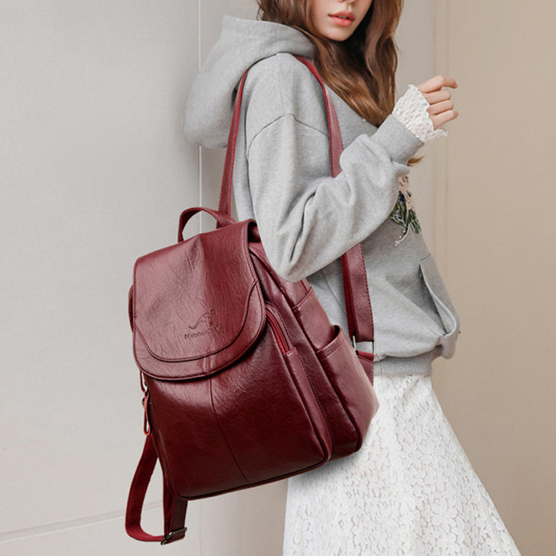 Zaino Vintage in Morbida Pelle - Fashion Backpack Women recensione e prezzo
