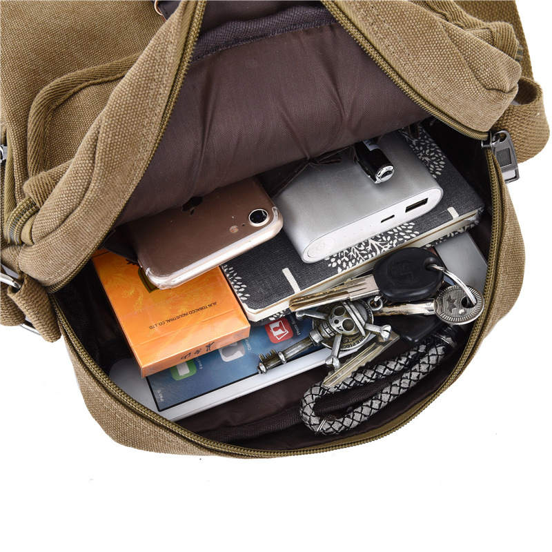Borsa in tela da uomo monospal - Canvas Backpack Casual recensione e prezzo