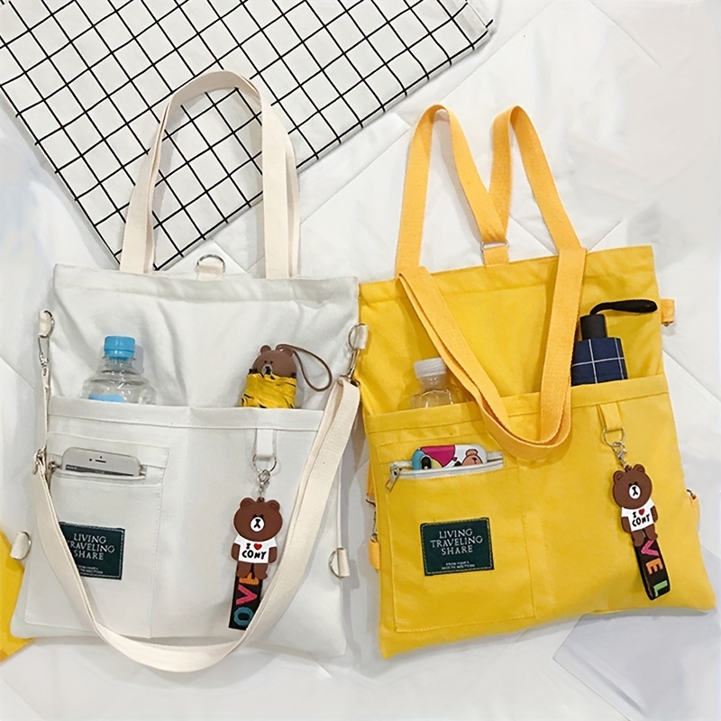 Borsa a tracolla in tela, bors - Canvas Backpack Casual recensione e prezzo