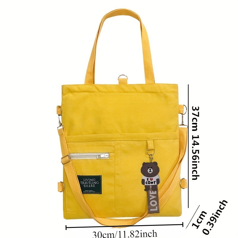 Borsa a tracolla in tela, bors - Canvas Backpack Casual recensione e prezzo