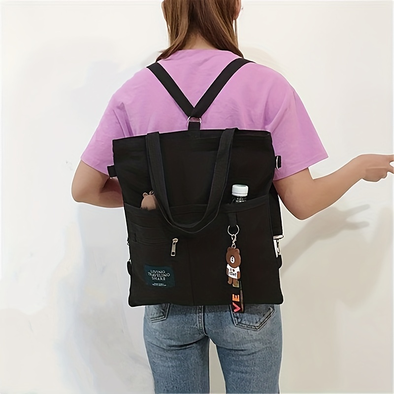Borsa a tracolla in tela, bors - Canvas Backpack Casual recensione e prezzo