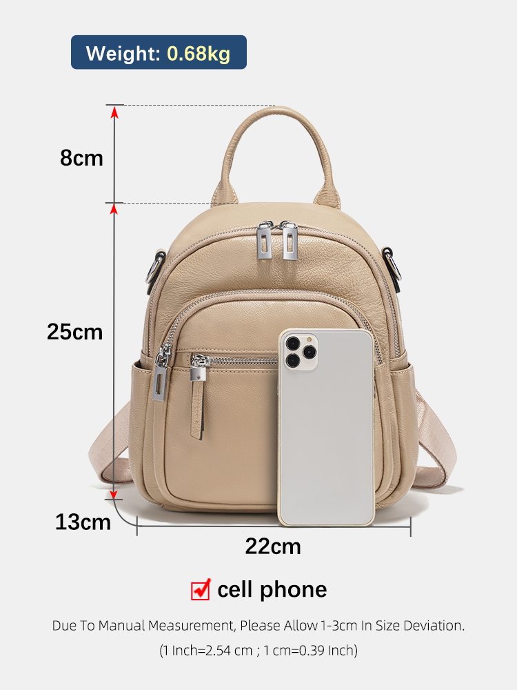 Zency Zaino piccolo in vera pe - Fashion Backpack Women recensione e prezzo