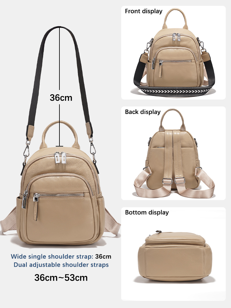 Zency Zaino piccolo in vera pe - Fashion Backpack Women recensione e prezzo