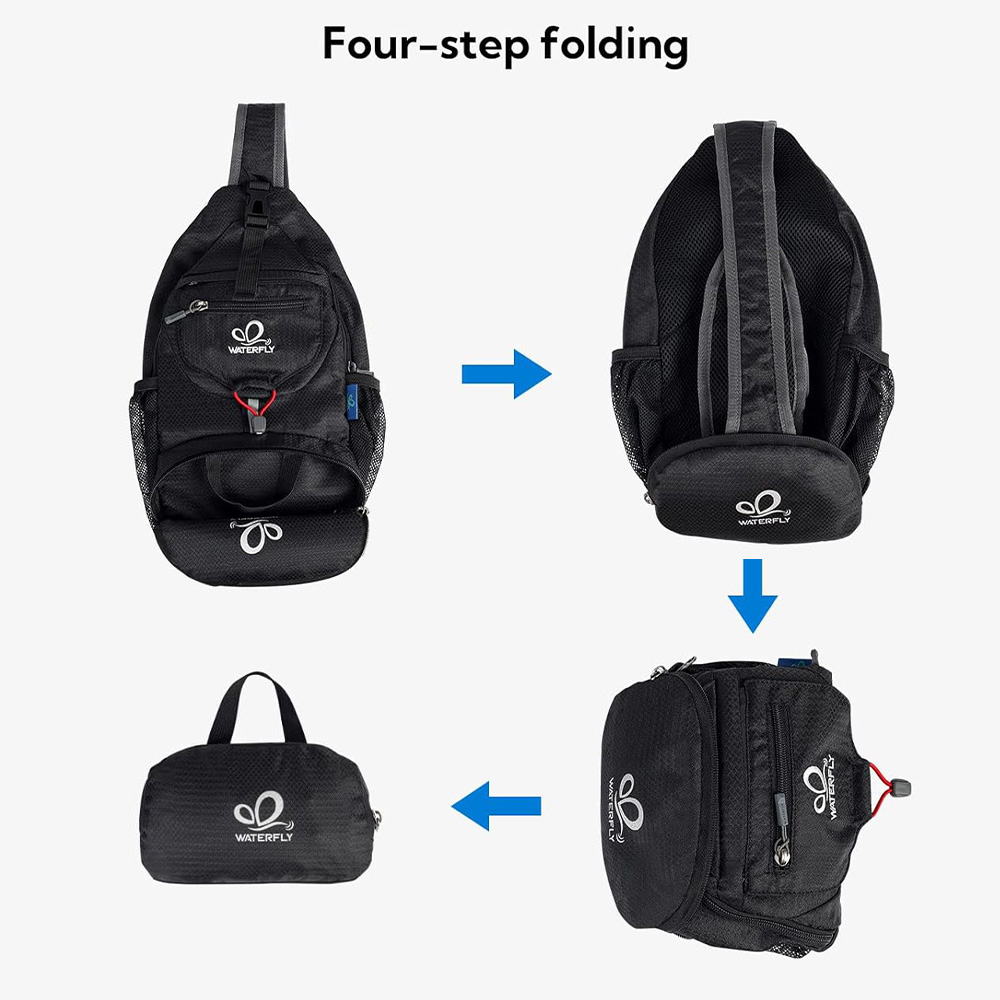 Borsa da petto WATERFLY Borsa  - Canvas Backpack Casual recensione e prezzo