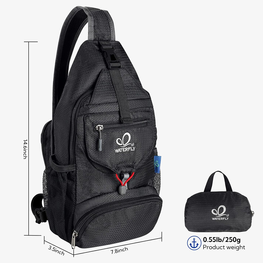 Borsa da petto WATERFLY Borsa  - Canvas Backpack Casual recensione e prezzo