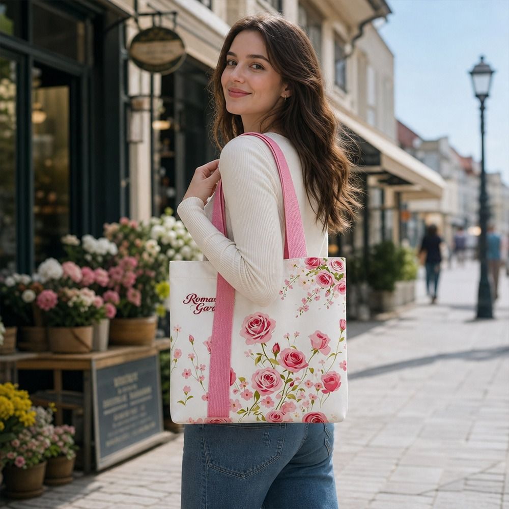 Borsa a Tracolla in Tela Flore - Canvas Backpack Casual recensione e prezzo
