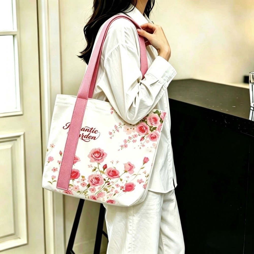 Borsa a Tracolla in Tela Flore - Canvas Backpack Casual recensione e prezzo