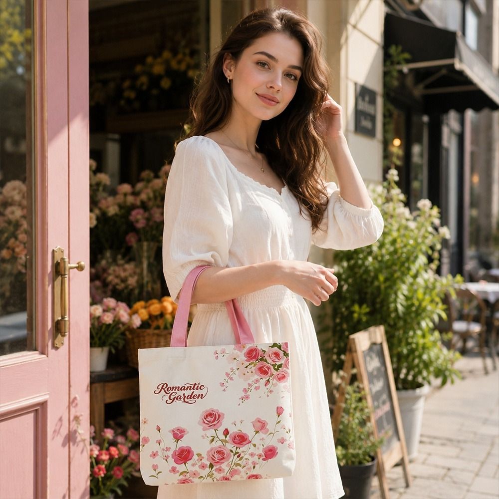 Borsa a Tracolla in Tela Flore - Canvas Backpack Casual recensione e prezzo